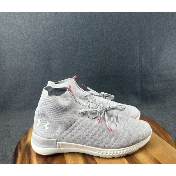 Under Armour Mens UA Highlight Delta 2 Gray Running Shoes 1295731-104 Sz 14 - Picture 1 of 11